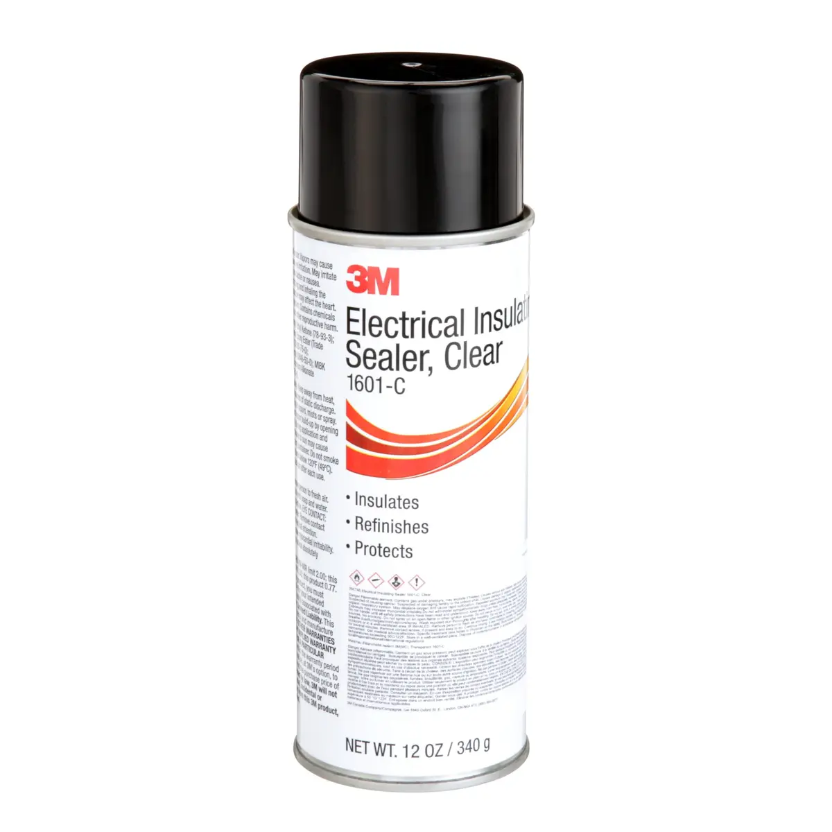 3M Electrical Insulating Sealer 1601-C | Clear, 12 oz Can | Fast-Drying, Weatherproof - view 4