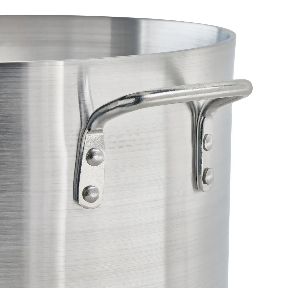 Winco 20 qt Elemental Aluminum Sauce Pot | Commercial-Grade 18.93L (20 Quarts) Capacity - view 4