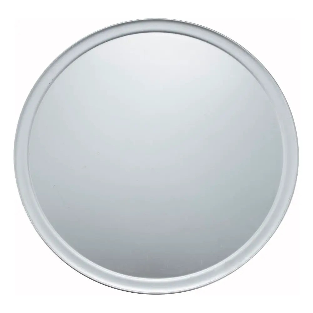Winco Winware 18-Inch Aluminum Pizza Tray with Wide Rim | Heavy-Duty Commercial Grade - main product image