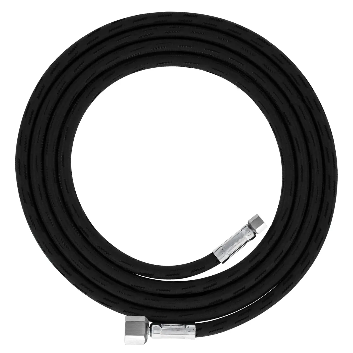 Master Airbrush Premium 6 Foot Nylon Braided Airbrush Hose with 1/8" & 1/4" Fittings - main product image
