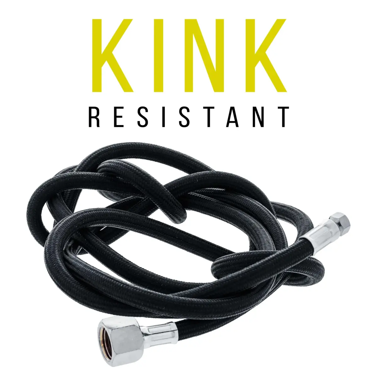 Master Airbrush Premium 6 Foot Nylon Braided Airbrush Hose with 1/8" & 1/4" Fittings - view 5