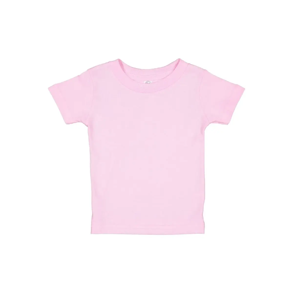 RABBIT SKINS Infant 100% Cotton Jersey Short Sleeve Tee Pink 18 Months | Soft & Breathable for Everyday Wear - main product image