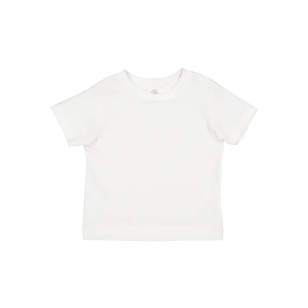 RABBIT SKINS Infant 100% Cotton Jersey Short Sleeve Tee White 12 Months | Soft & Breathable for Indian Climate - main product image