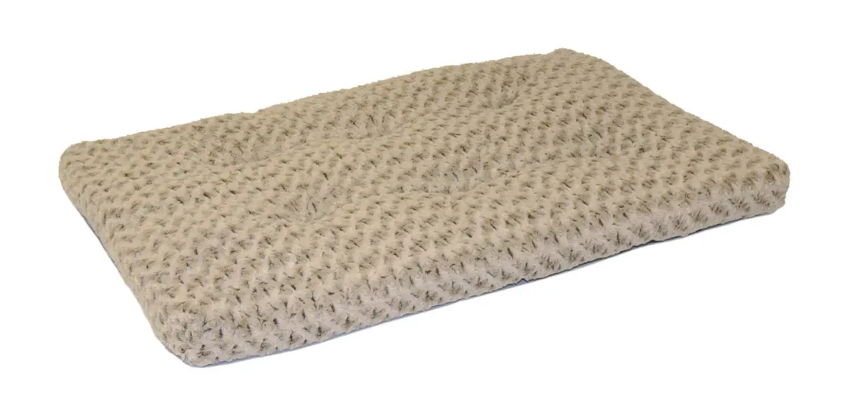 MidWest Homes for Pets XL QuietTime Deluxe Mocha Ombré Swirl Plush Pet Bed 46 x 28 inches | Cozy Comfort for Large Dogs - main product image