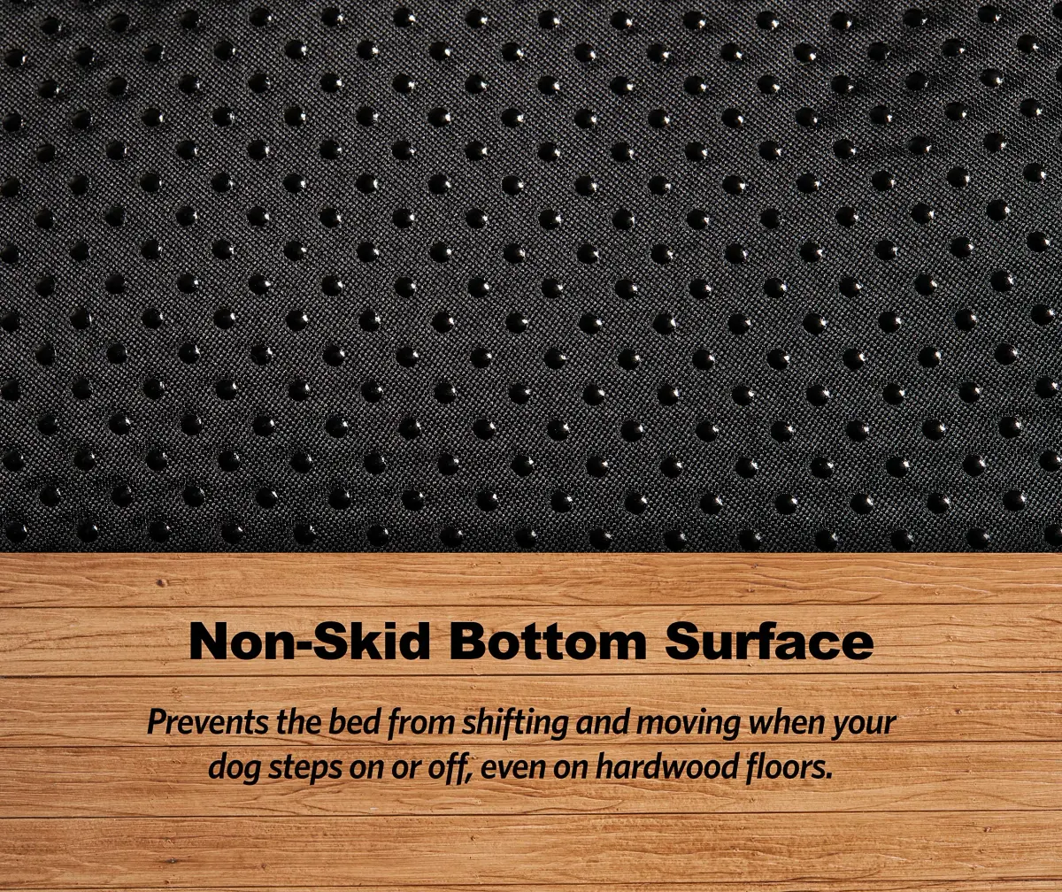 MidWest Homes for Pets Small QuietTime Deluxe Mocha Ombré Swirl Plush Pet Bed 53cm x 43cm (22 x 17 inches) | Cozy Crate Mat for Small Dogs & Cats - view 4