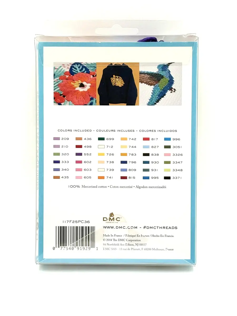 DMC Embroidery Floss Pack 36 Skeins | 8.7 Yards Each, 6-Strand Cotton - view 2