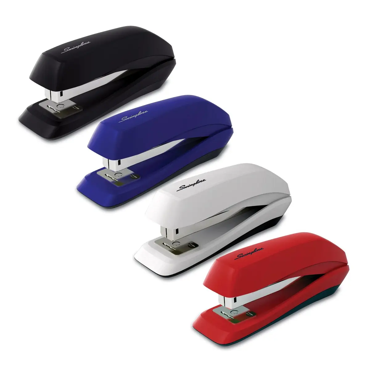 Swingline Compact Stapler 15 Sheet Capacity Assorted Colors | Reliable Office Stapler with Tacking Flexibility - view 2