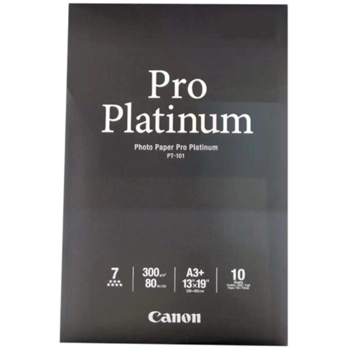 Canon Photo Paper Pro Platinum 13x19 Inches | 10 Sheets Glossy for High-Quality Prints - main product image