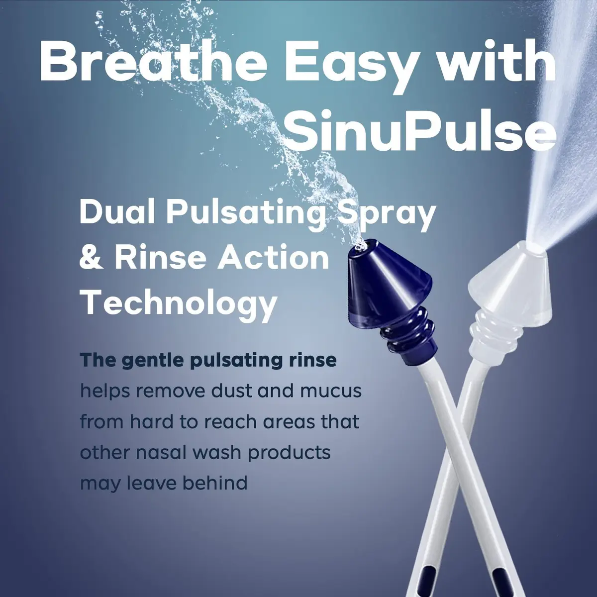 Health Solutions SinuPulse Elite Nasal Sinus Irrigation System 1 Count | Drug-Free Sinus Relief - view 3