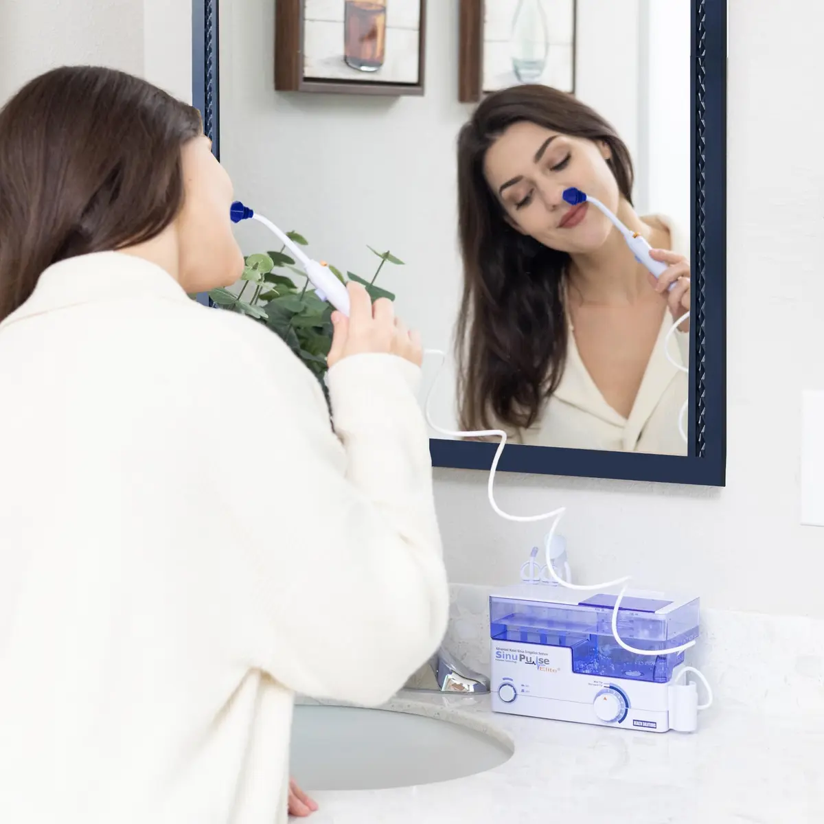 Health Solutions SinuPulse Elite Nasal Sinus Irrigation System 1 Count | Drug-Free Sinus Relief - view 2