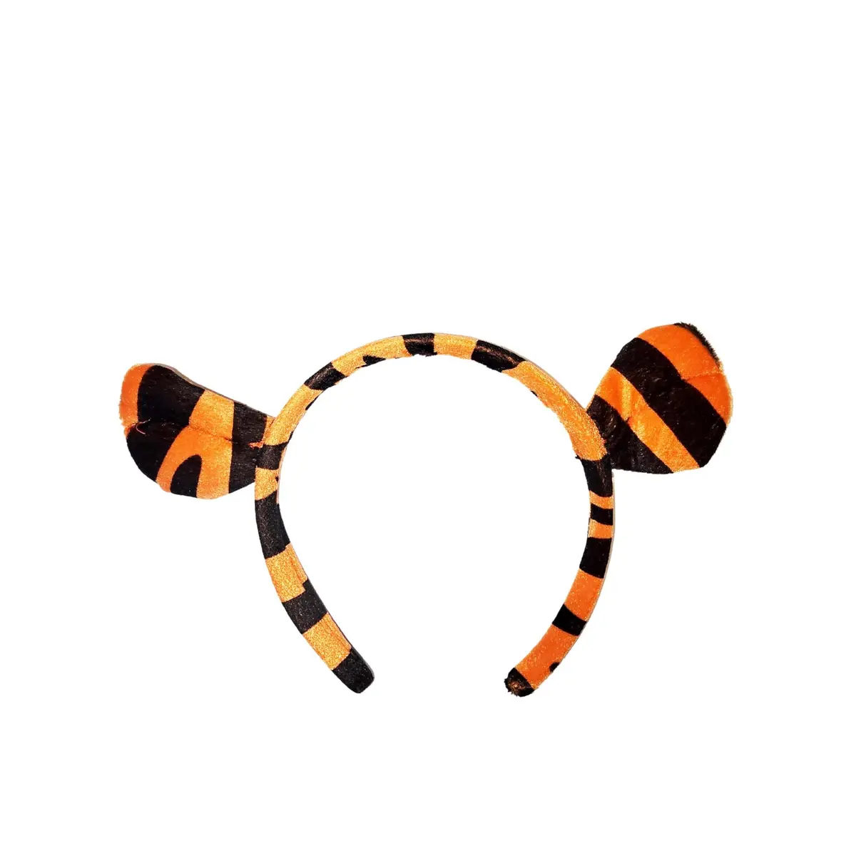 Making Believe Kids Plush Tiger Headband Ears & Tail Jungle Safari Costume Set | Child Size, Plush Material, Adjustable Waist - view 5