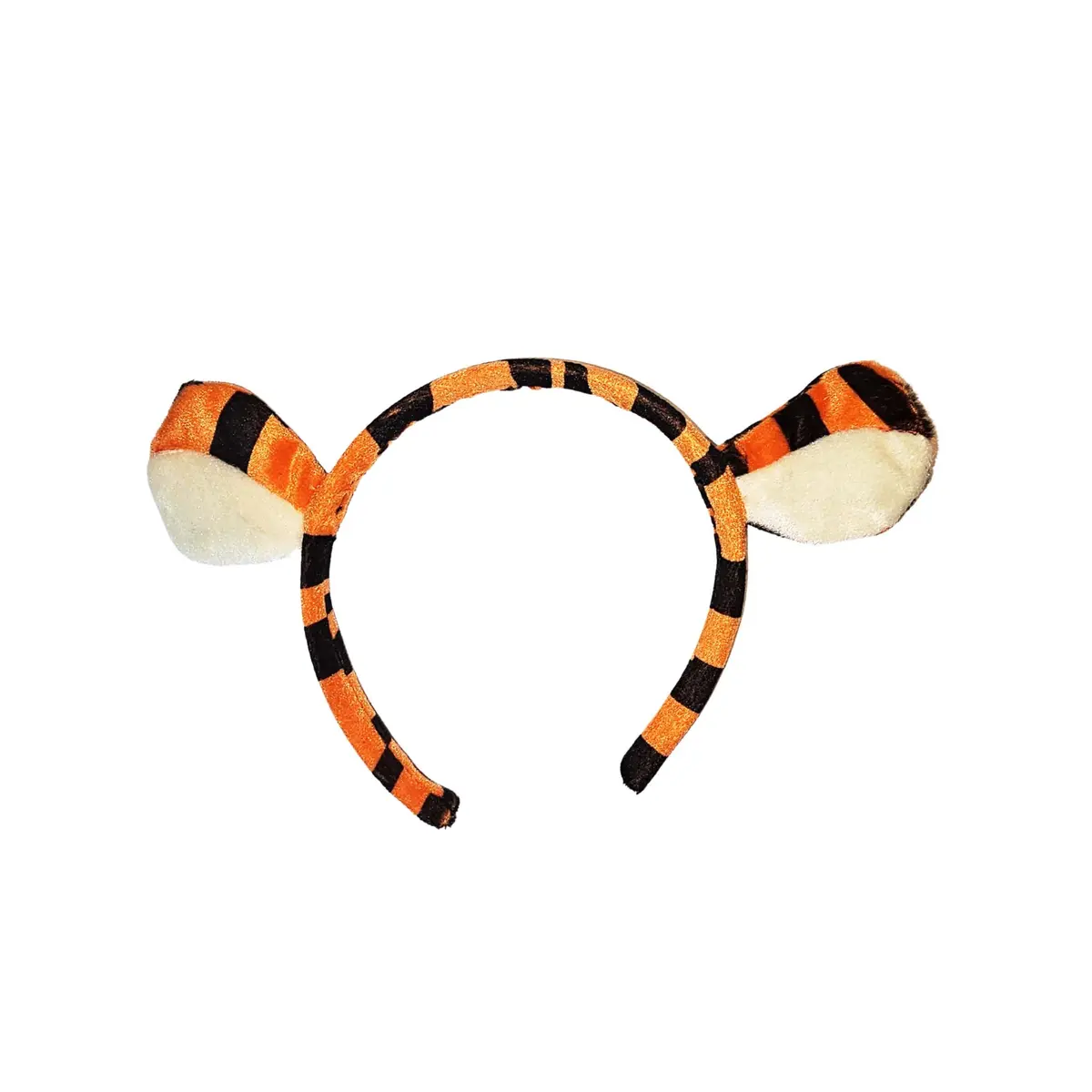 Making Believe Kids Plush Tiger Headband Ears & Tail Jungle Safari Costume Set | Child Size, Plush Material, Adjustable Waist - view 6