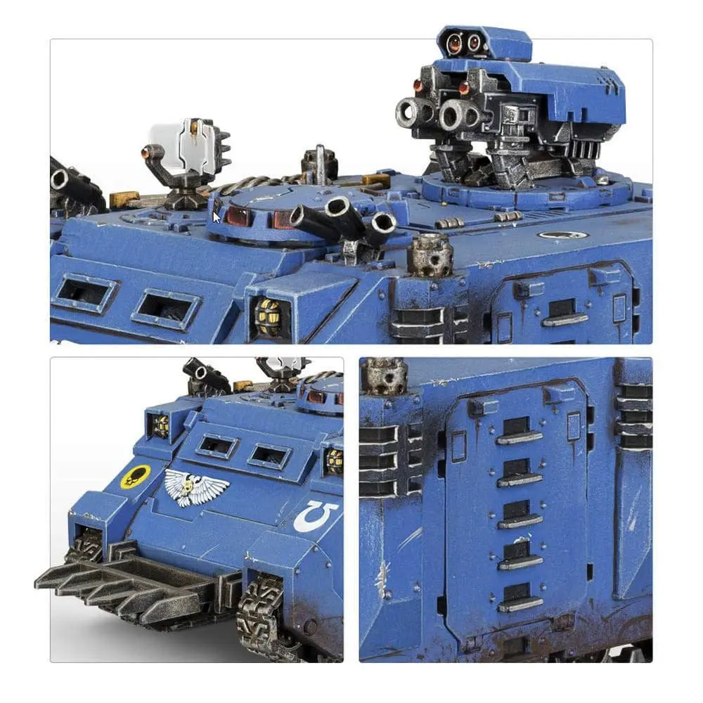 Games Workshop Space Marine Razorback Game, Black | Miniature Game Model - view 2
