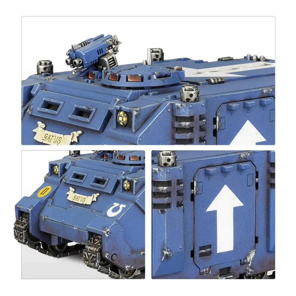 Games Workshop Space Marine Razorback Game, Black | Miniature Game Model - view 3
