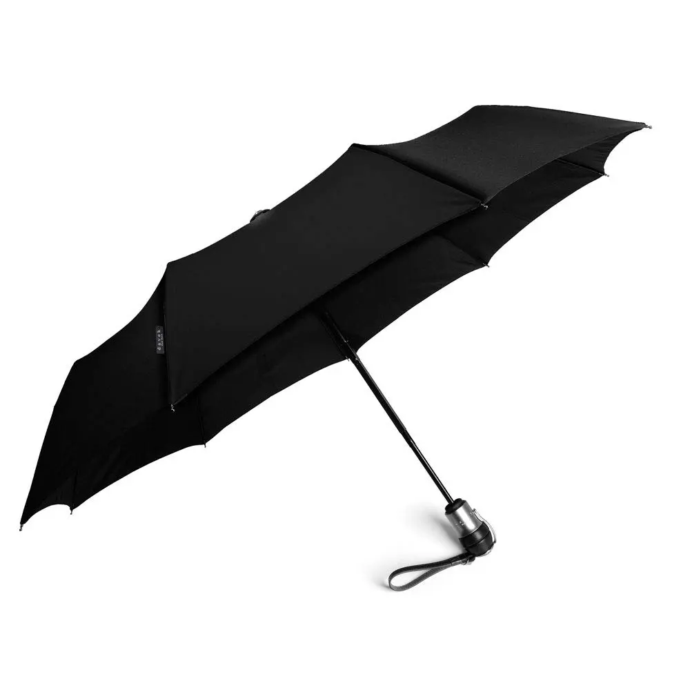 Davek Solo Umbrella (Classic Black) | Windproof Travel Umbrella with Automatic Open - view 6
