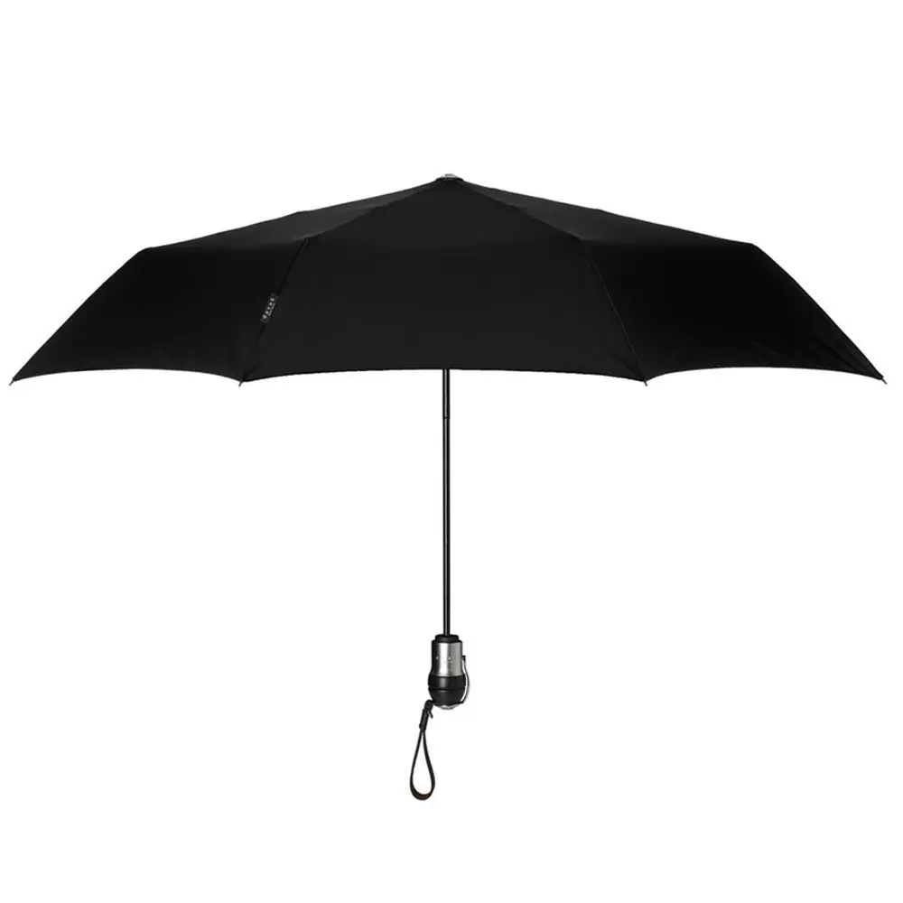 Davek Solo Umbrella (Classic Black) | Windproof Travel Umbrella with Automatic Open - view 4