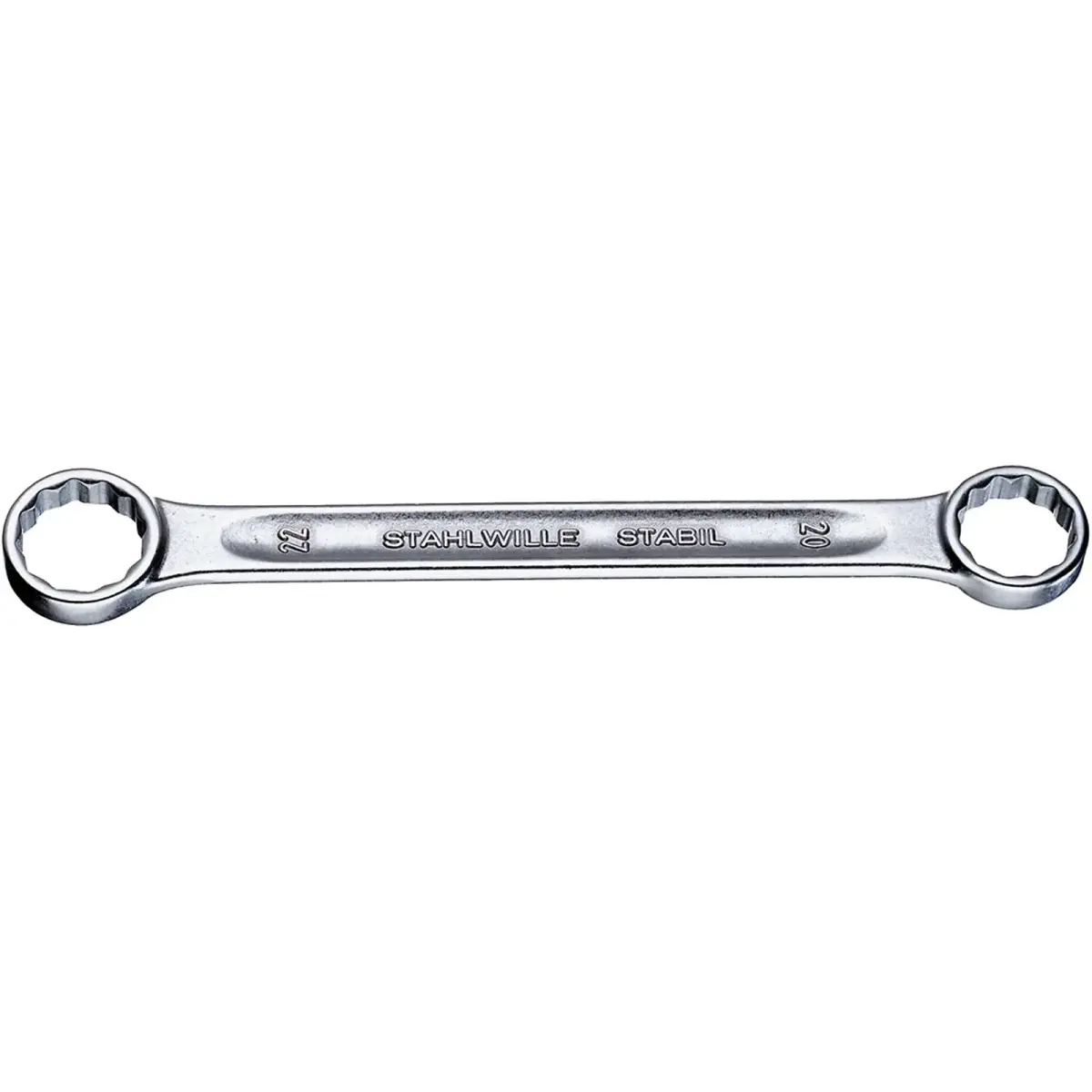 Stahlwille 6 x 7 mm Double Ended Ring Spanner Set | Metric Slim Heads, 100mm Length - main product image