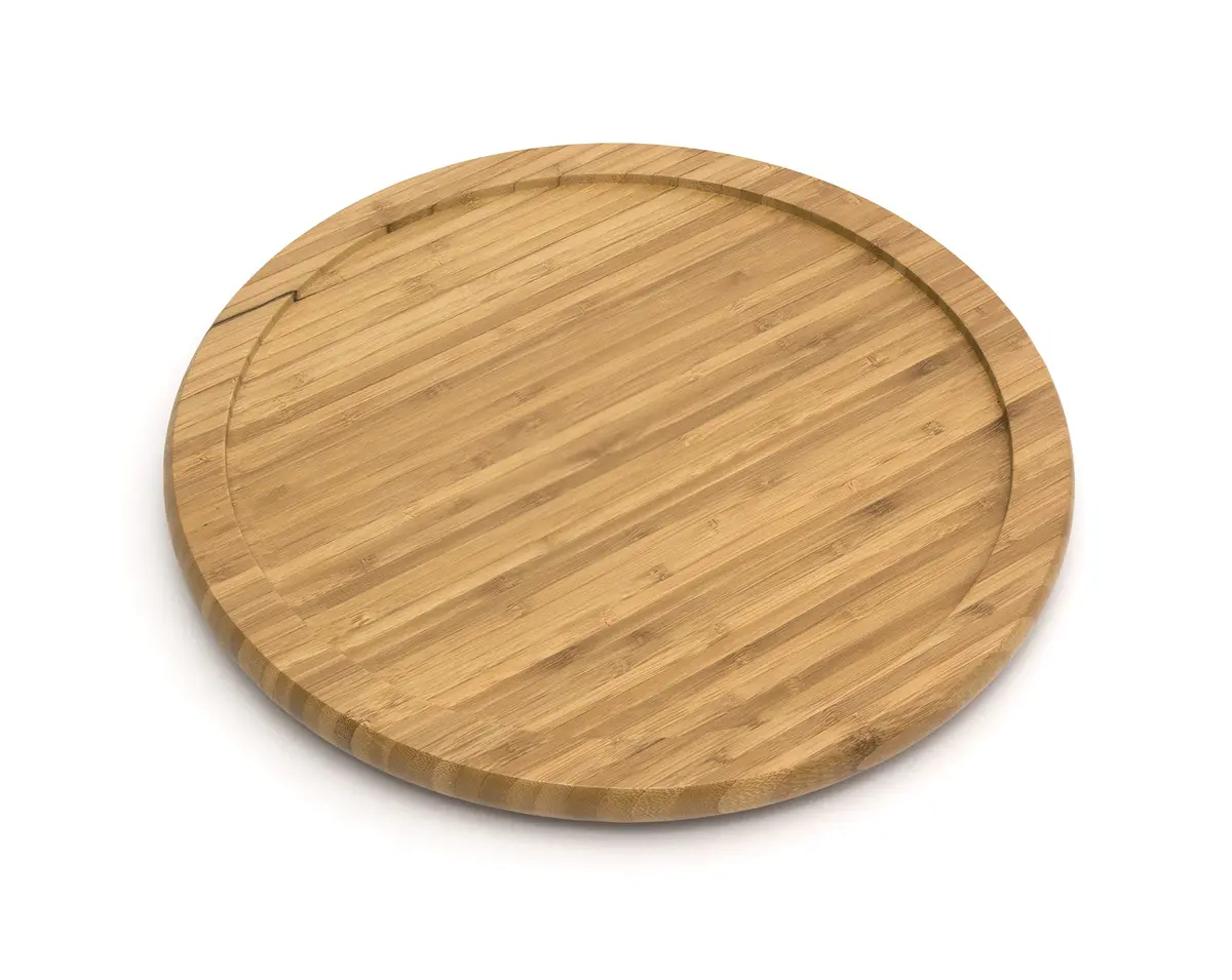 Lipper International Bamboo Wood 10" Kitchen Turntable | Rotates for Easy Access, Natural & Renewable Material (70-120 chars) - main product image
