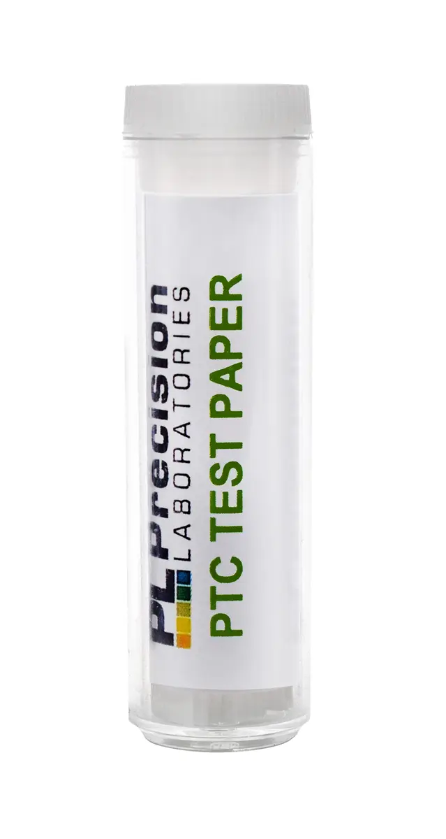 Precision Laboratories PTC Paper Taste Test Strips Vial of 100 | Genetics Demonstration Kit - view 2