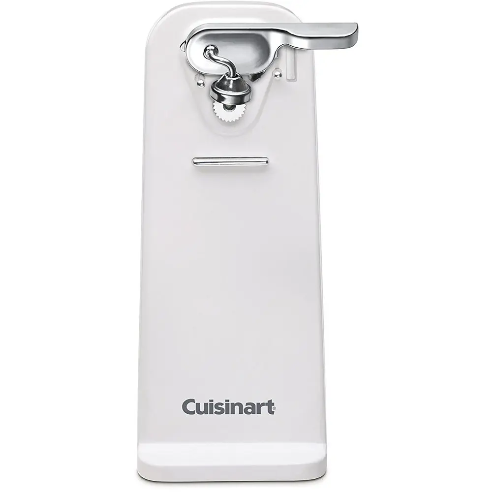 Cuisinart Deluxe Electric Can Opener White | Single-Touch Automatic Operation, Stainless Steel Blade, Stable Base - main product image