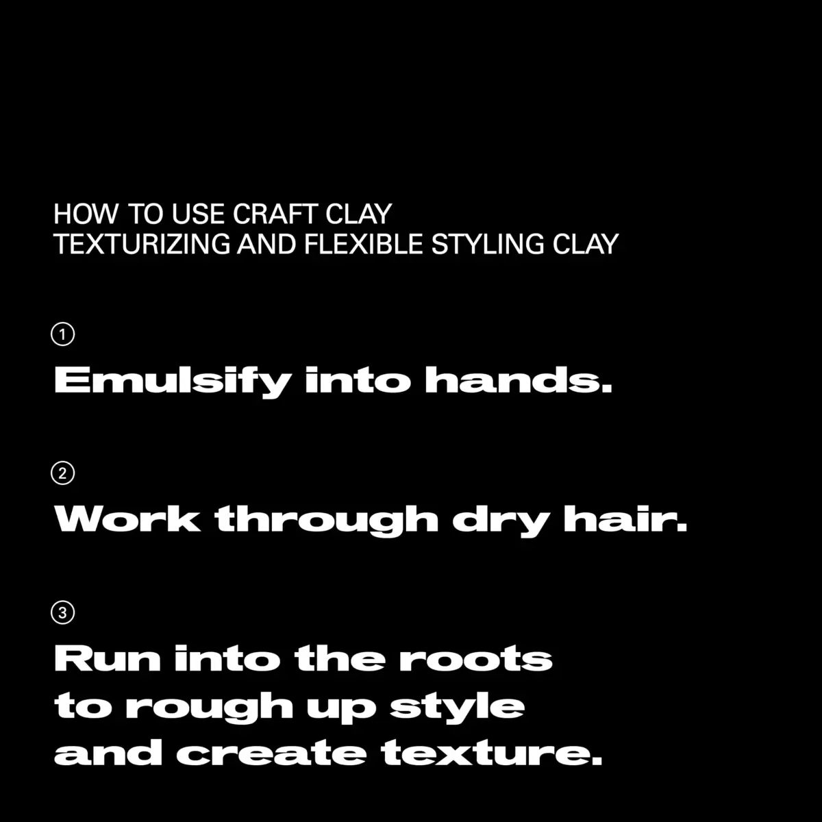 Sebastian Professional Craft Clay Texturizing Styling Clay 50g (1.7 oz) | Matte Finish Flexible Hold - view 5