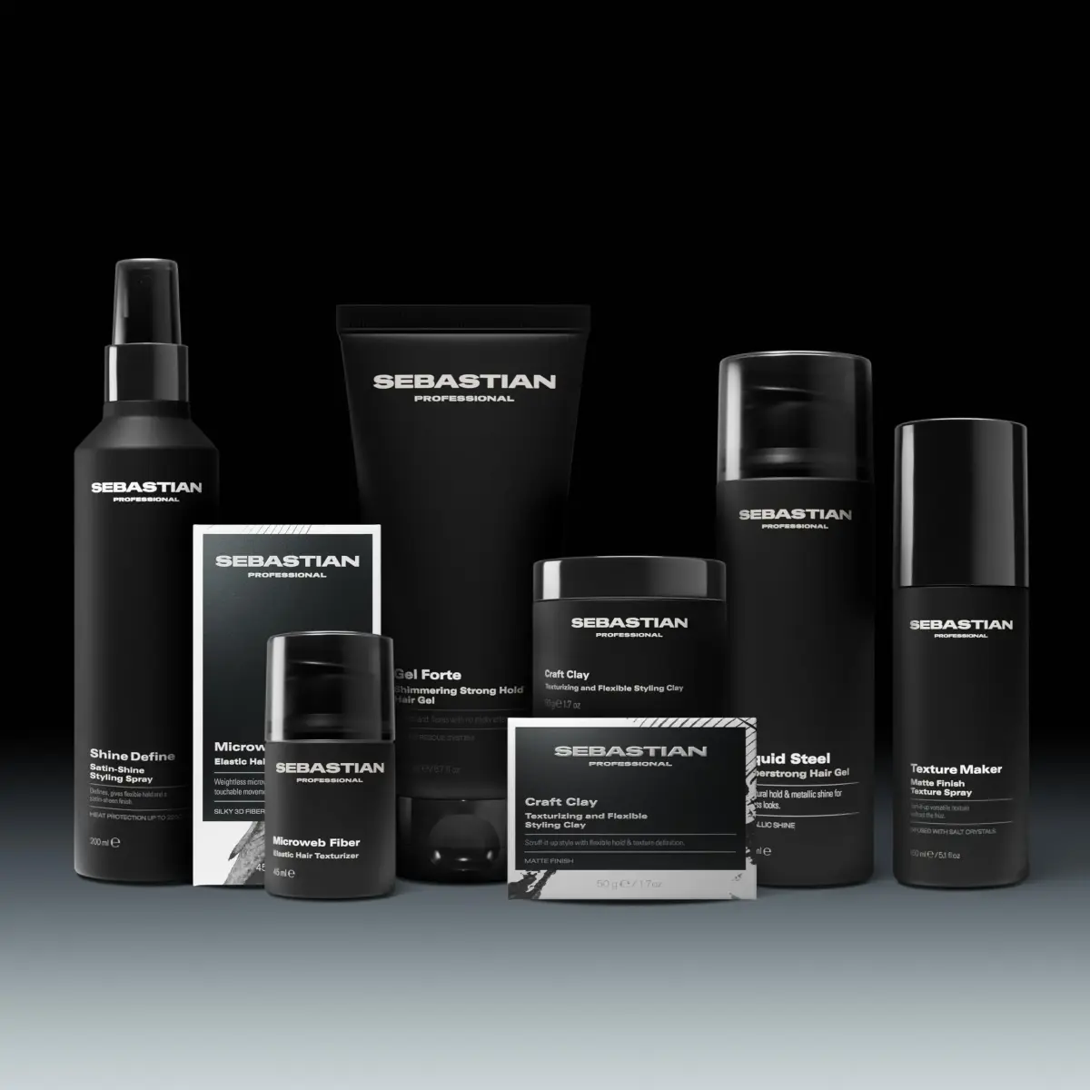 Sebastian Professional Craft Clay Texturizing Styling Clay 50g (1.7 oz) | Matte Finish Flexible Hold - view 9