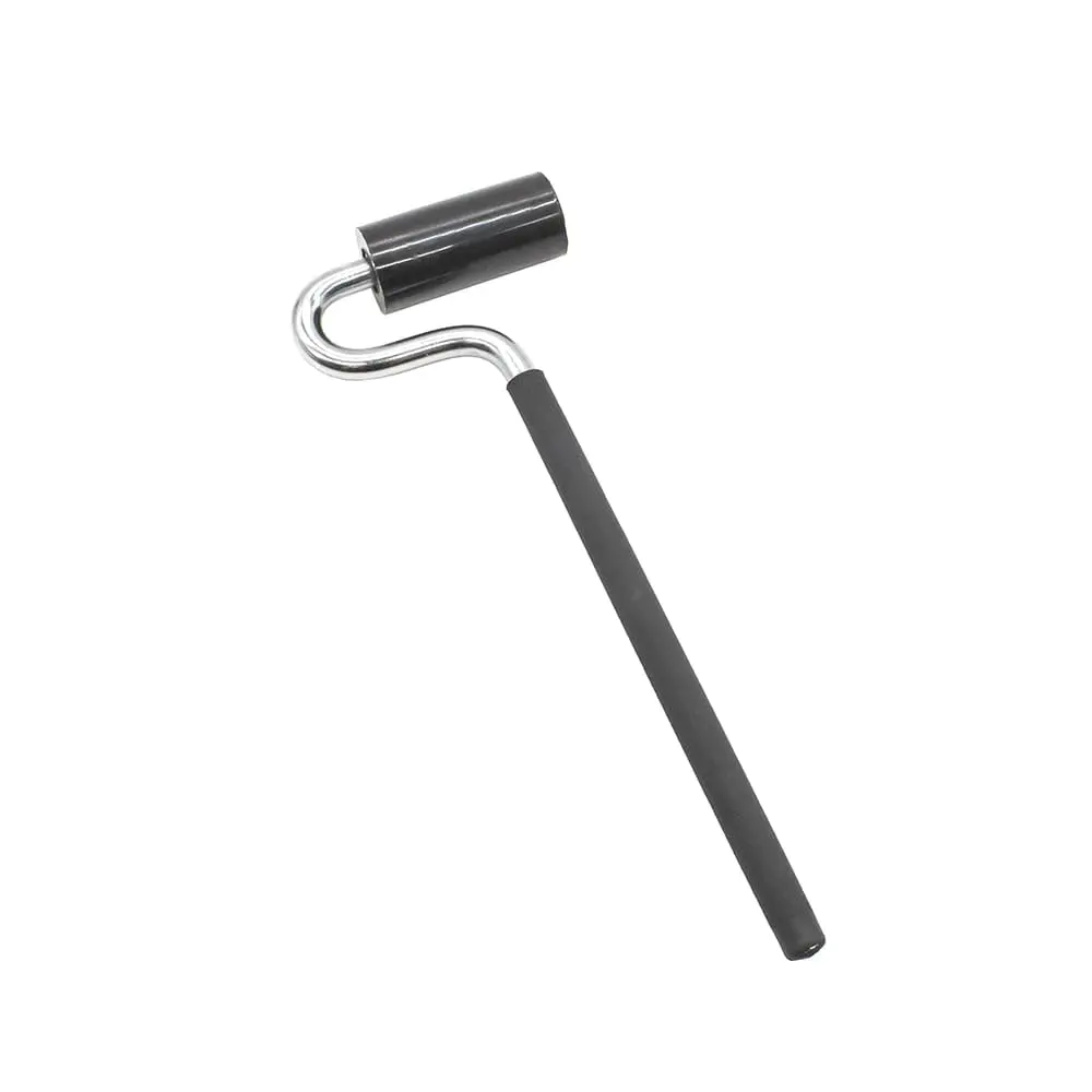 BIG HORN Long Handle J-Roller with Rubber Roller 1.5 inches | Pressure Application for Laminate Work - main product image
