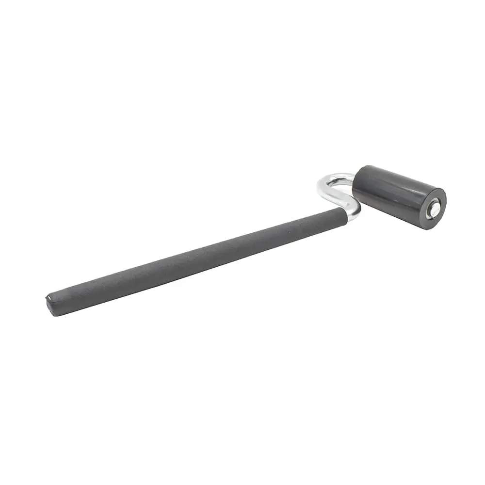 BIG HORN Long Handle J-Roller with Rubber Roller 1.5 inches | Pressure Application for Laminate Work - view 2