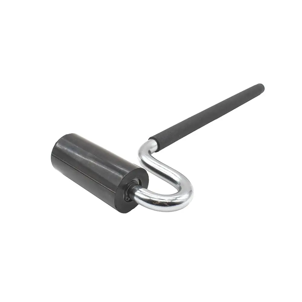 BIG HORN Long Handle J-Roller with Rubber Roller 1.5 inches | Pressure Application for Laminate Work - view 4