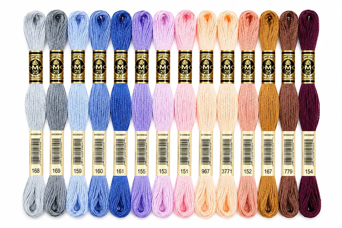 DMC Embroidery Floss Pack 8.7yd | Premium Cotton Variegated Thread for Needlecrafts - view 7