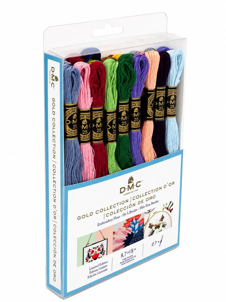 DMC Embroidery Floss Pack 8.7yd | Premium Cotton Variegated Thread for Needlecrafts - view 2