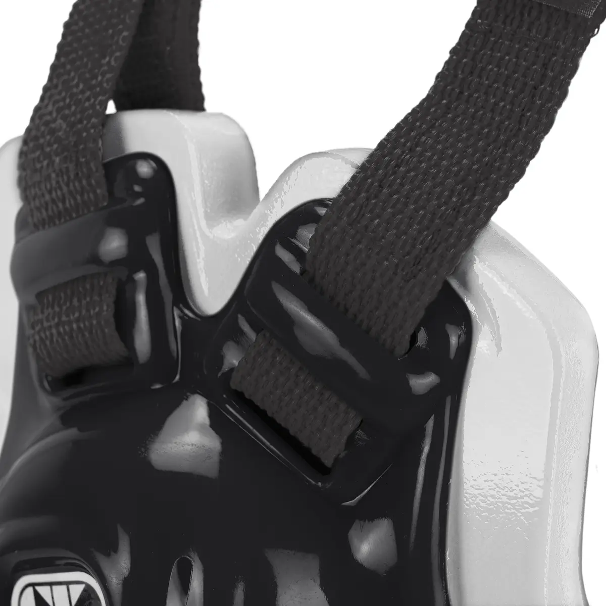 Cliff Keen Tornado Wrestling Headgear (Black/White/Black) | Durable, One Size Fit - view 4