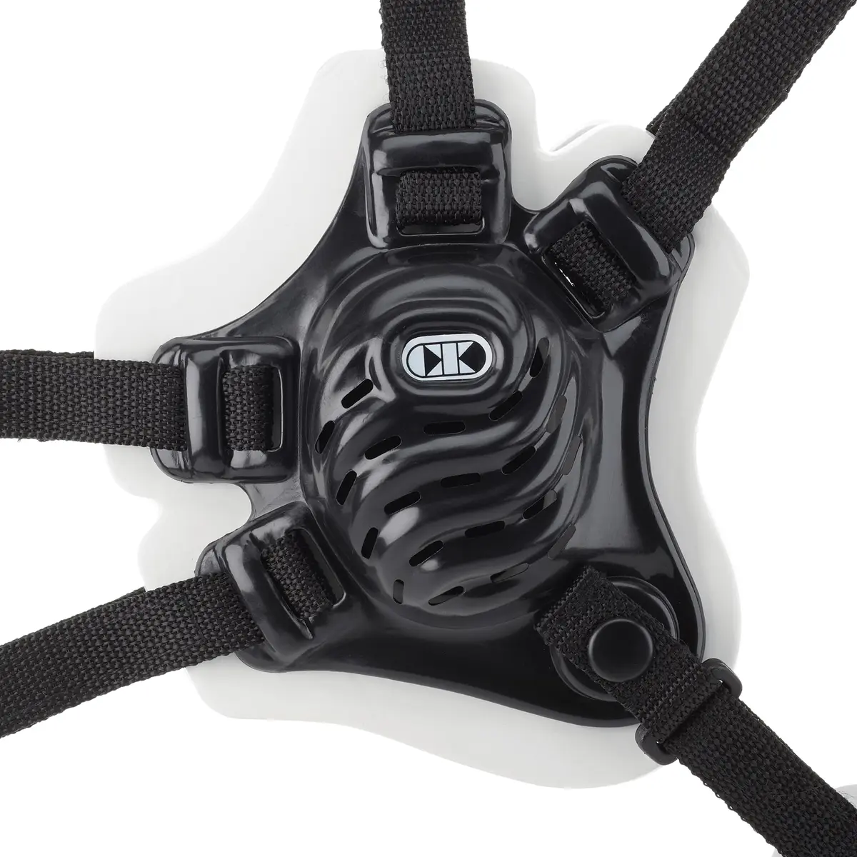 Cliff Keen Tornado Wrestling Headgear (Black/White/Black) | Durable, One Size Fit - view 2