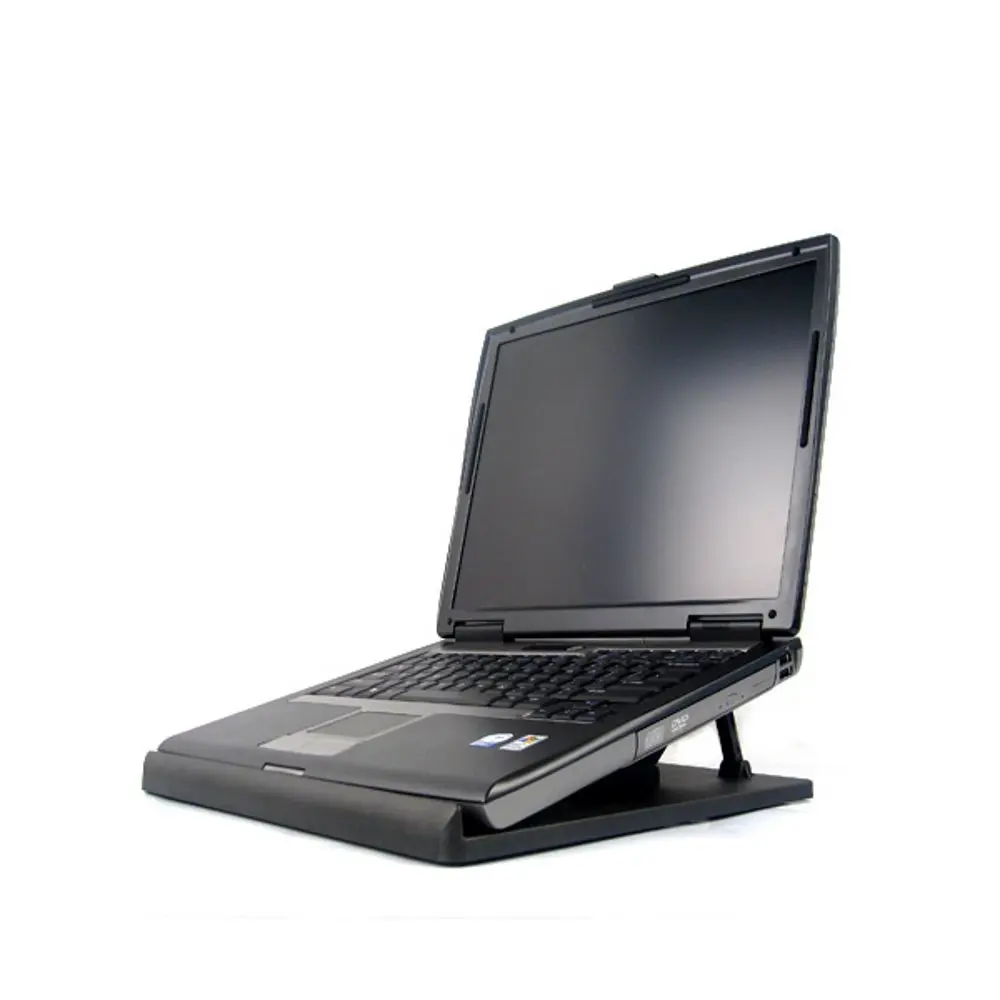 Vantec LapCool TX LPC-460TX Adjustable Notebook Stand with Built-in Fan (Black) | Silent Cooling & 17-inch Support - view 3