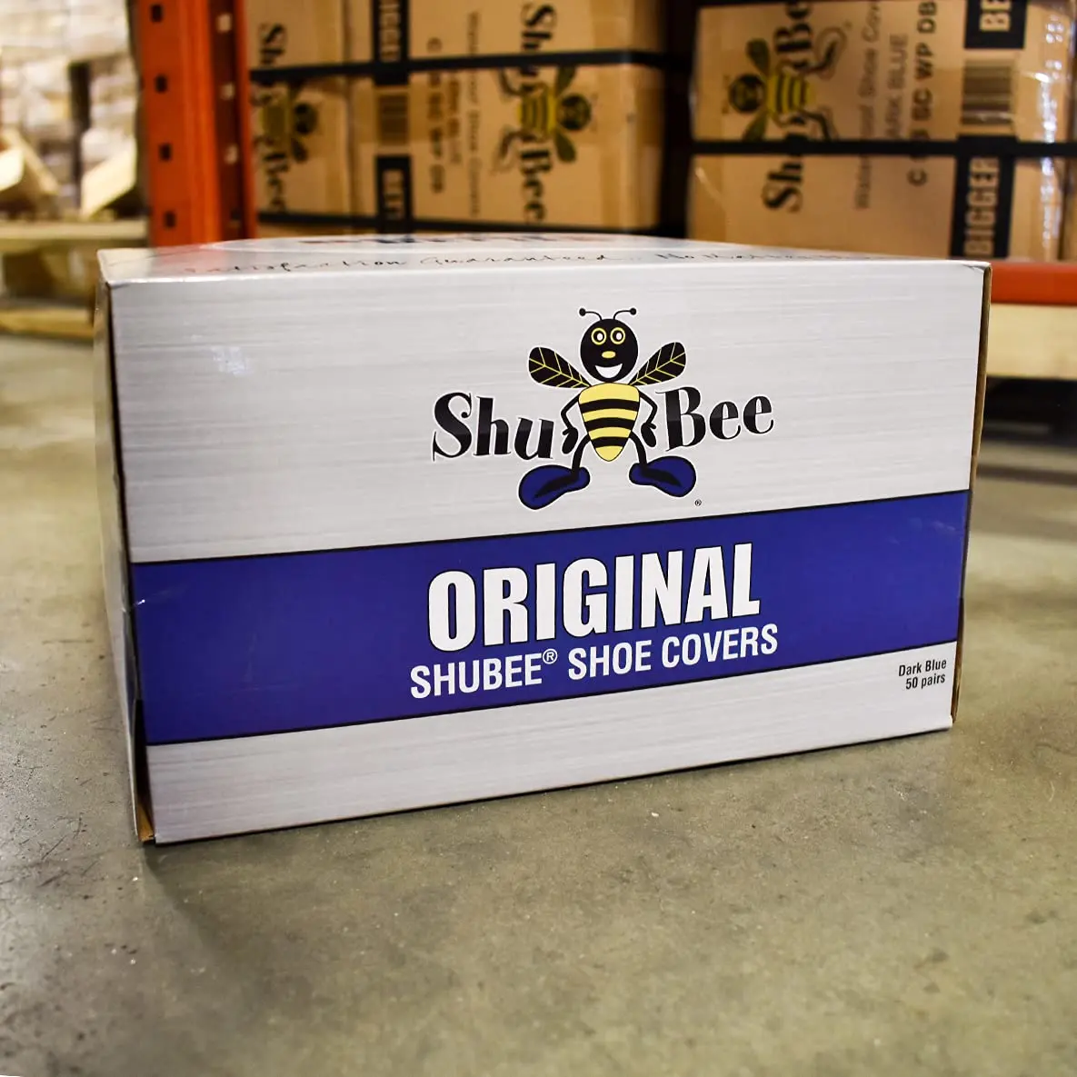 ShuBee Extra-Large Disposable Shoe Covers | Durable & Thick for Construction & Service Work - 50 Pairs - view 7