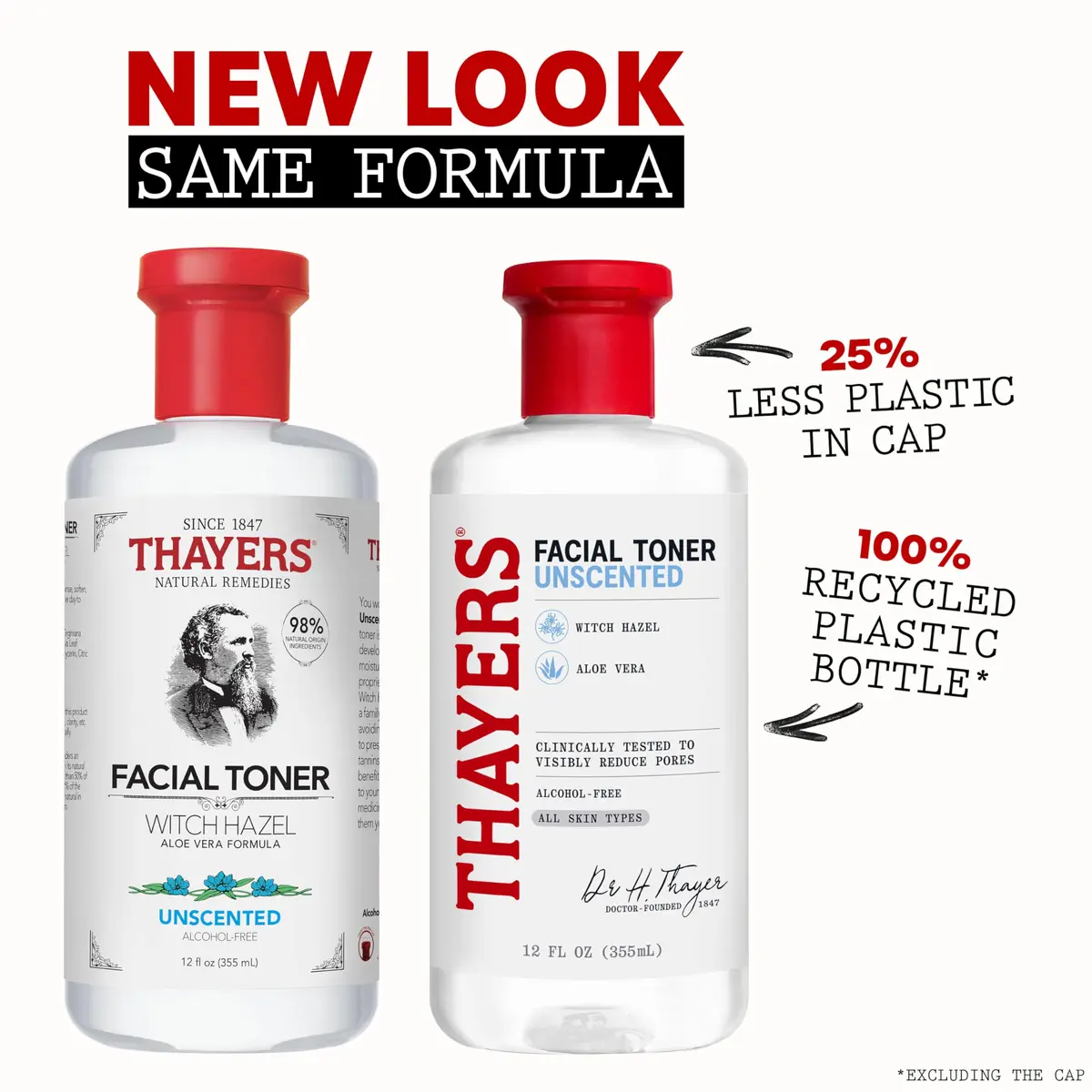 Thayers Witch Hazel Toner 355g | Alcohol-Free, Hydrating, Unscented, Vegan, Dermatologist Tested - view 2