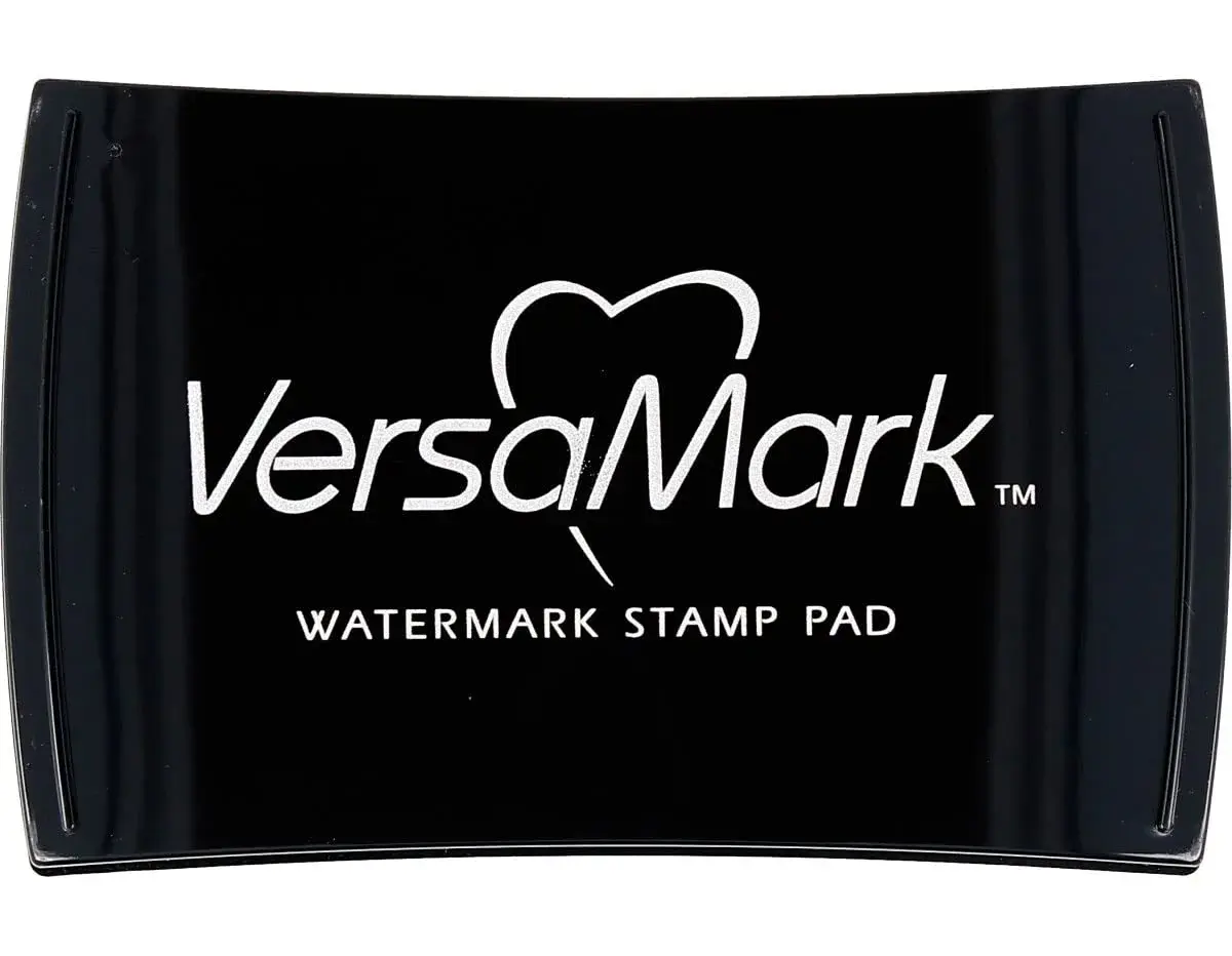 Tsukineko VersaMark Pigment Inkpad, Full-Size 7.6 x 9.7 cm (3" x 2") | Clear Ink for Embossing & Watermark Stamping - main product image