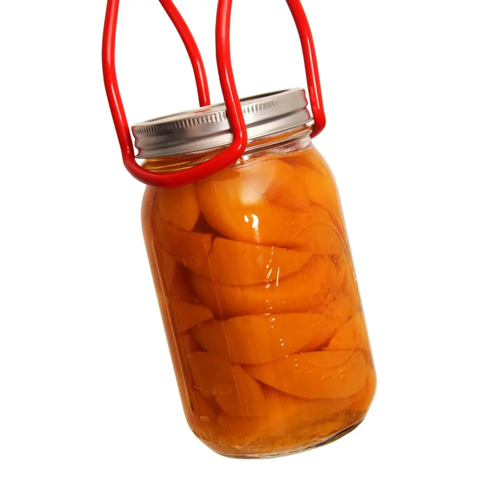 KITCHEN CROP Jar Lifter | Adjustable Canning Tool for All Jar Sizes, Red - view 3