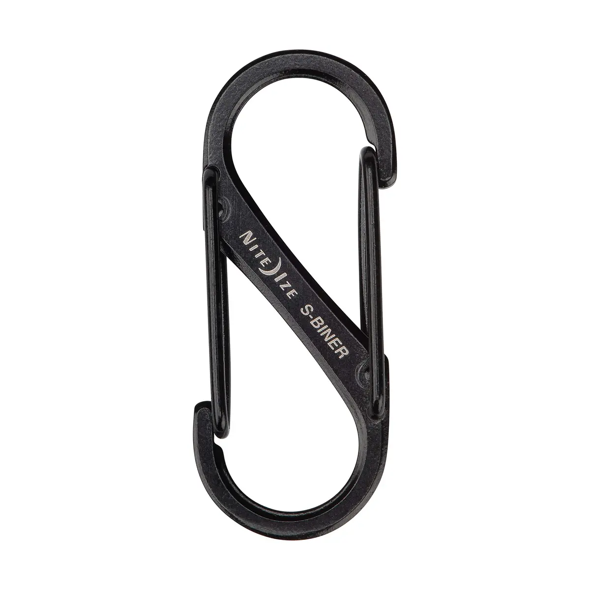 Nite Ize S-Biner Dual Carabiner Stainless Steel Size 1 Black 2-Pack | Secure Dual Gate Clip for Keys & Gear - view 2