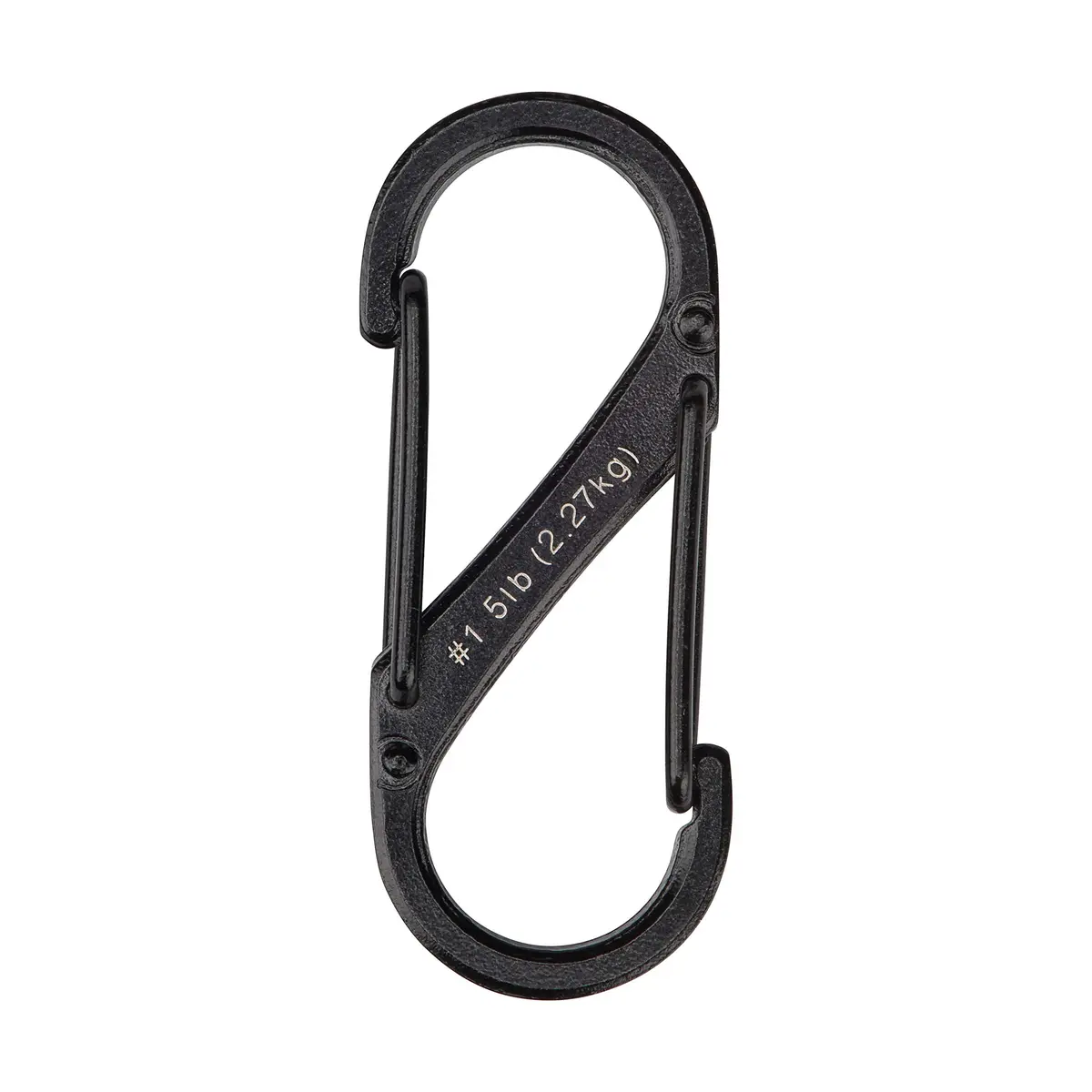 Nite Ize S-Biner Dual Carabiner Stainless Steel Size 1 Black 2-Pack | Secure Dual Gate Clip for Keys & Gear - view 3
