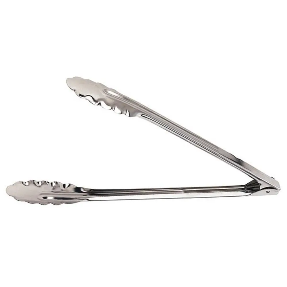 Crestware Tong, Stainless Steel, Extra Heavy, 16 in. | Commercial Grade Kitchen Utensil - main product image