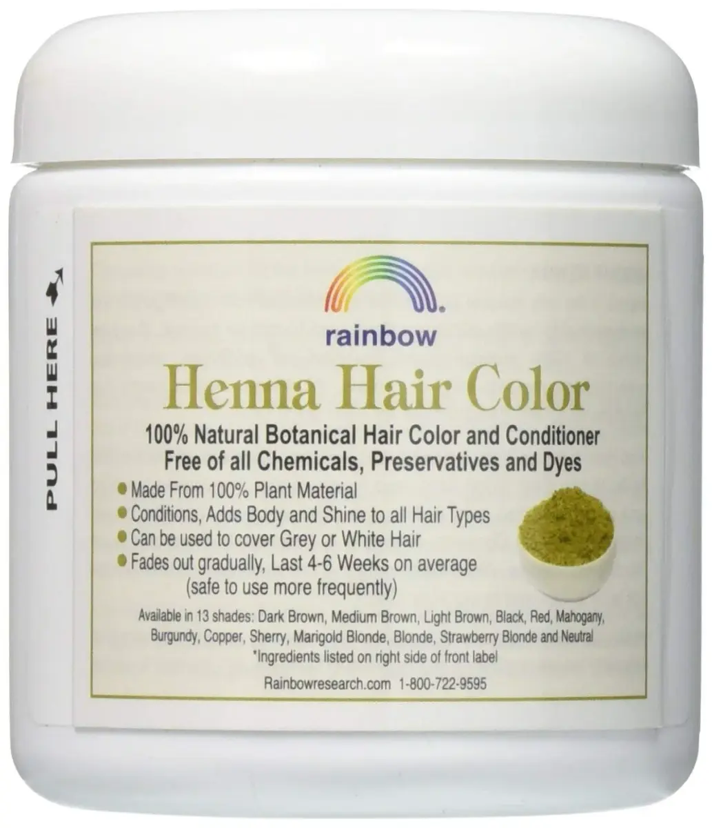 Rainbow Research Persian Light Brown Henna Hair Color 16 oz (454 g) | Natural Plant-Based Dye - view 2