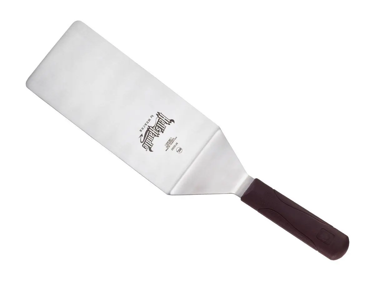 Mercer Culinary Hell's Handle Heavy Duty Turner/Spatula 8" x 4" | Heat-Resistant Stainless Steel - main product image