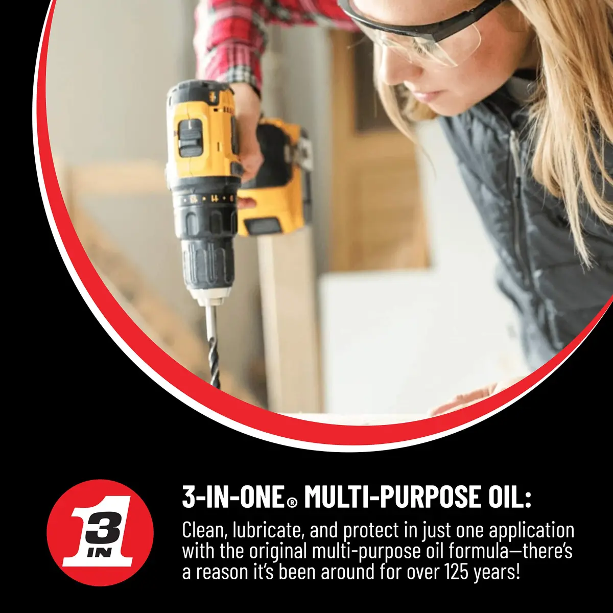 3-IN-ONE Multi-Purpose Oil 8 OZ (236 ml) | Lubricates, Cleans, Protects Against Rust - view 4
