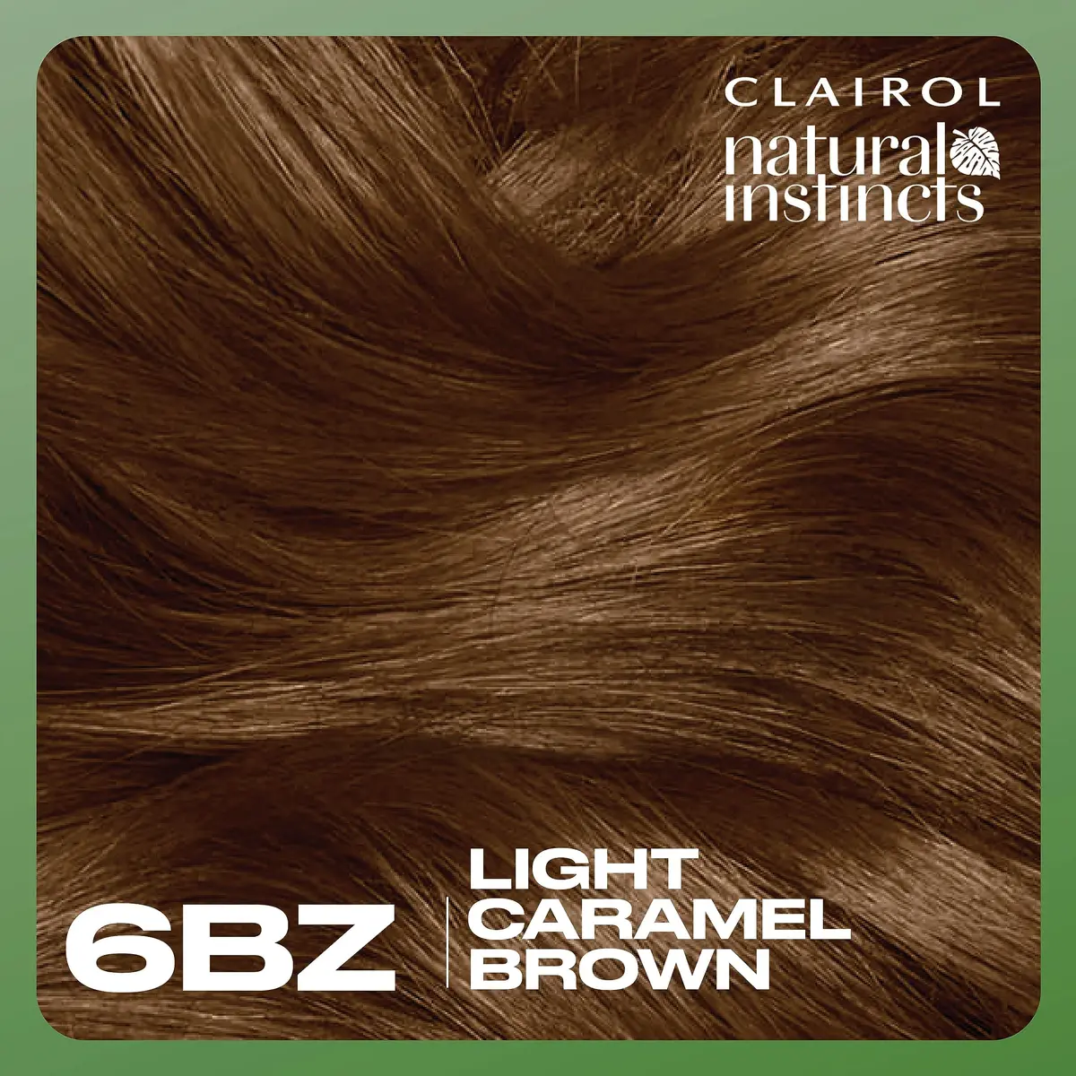 Clairol Natural Instincts Demi-Permanent Hair Dye 6BZ Light Caramel Brown 525ml (17.55 Fl Oz) | Ammonia-Free Vegan Hair Color - view 8