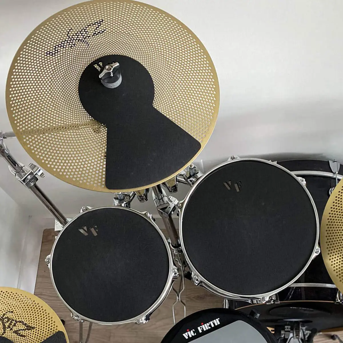 Vic Firth Individual Drum Mutes, 16" Diameter | Rubber Practice Pads for Quiet Drumming - view 6