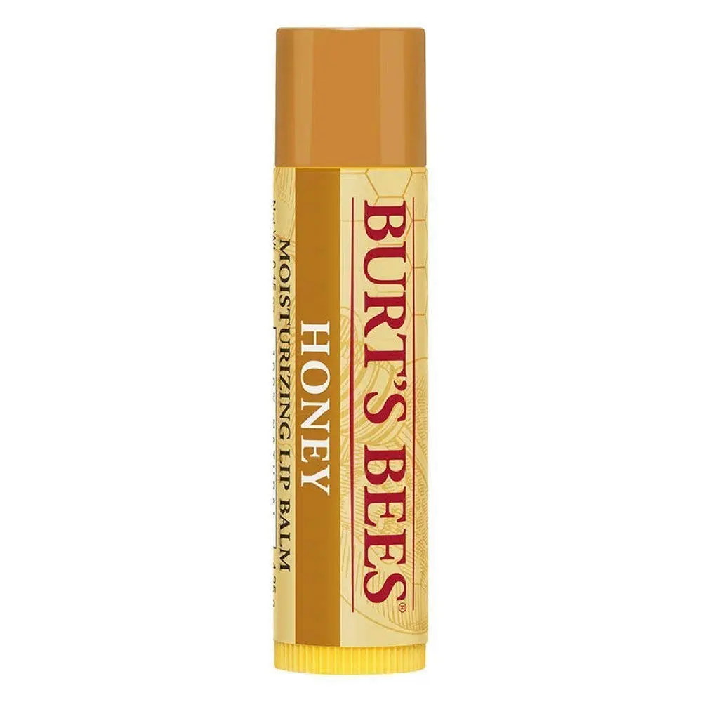 Burt's Bees Honey Moisturizing Lip Balm 0.15 oz (Pack of 6) | Natural Hydration for Dry Lips - main product image