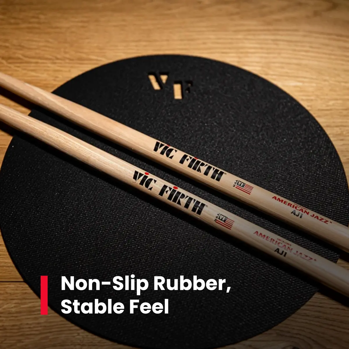 Vic Firth 13" Drum Mute | Rubber Practice Pad for Drummers in India - view 5