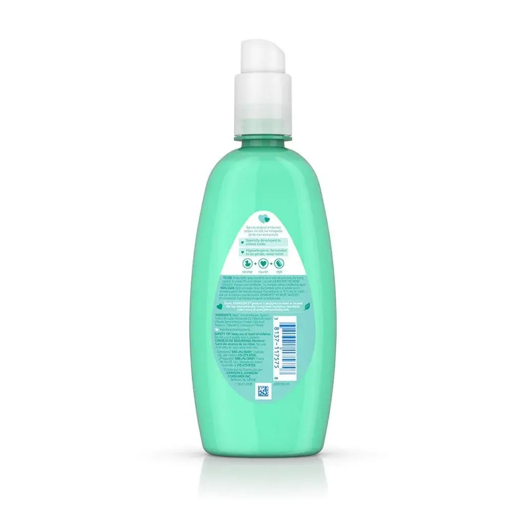 Johnson's No More Tangles Detangler Spray | 295ml (10 Fl Oz) | Gentle Formula for Easy Combing - view 3