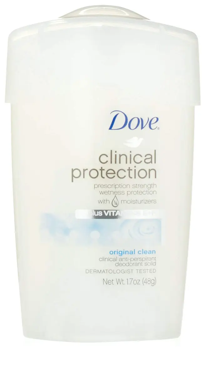 Dove Clinical Protection Deodorant Stick Original Clean 1.7 Oz | Prescription-Strength Odor & Wetness Control - main product image